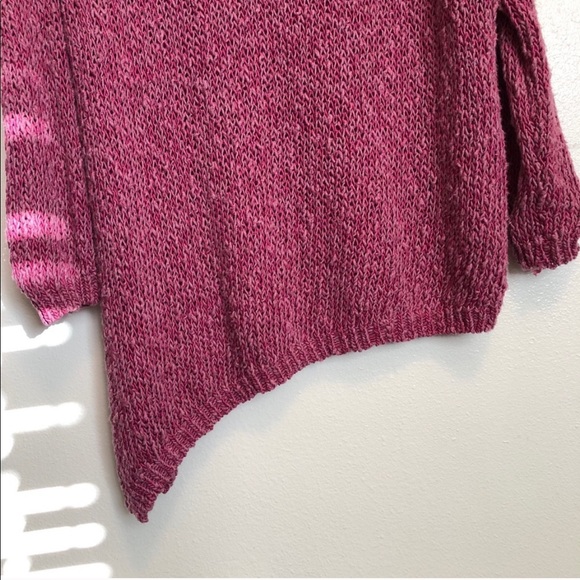 NWOT Free people oversized asymmetrical sweater - Picture 6 of 12